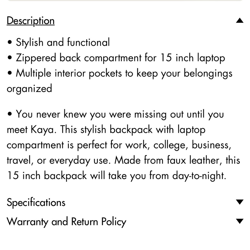 Calpak KAYA Backpack - Picture 9 of 16